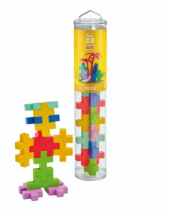 Plus-Plus Big I Ror - Tropical Mix, 15 Stk