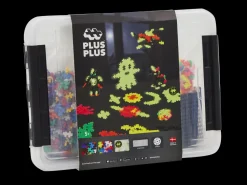 Plus-Plus Glow Mix Inkl. Kasse - 2.000 Stk