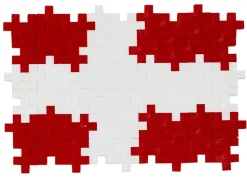 Plus-Plus- Lær At Bygge Verdensflag, 700 Stk