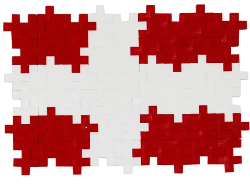 Plus-Plus- Lær At Bygge Verdensflag, 700 Stk