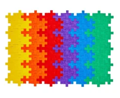 Plus-Plus- Lær At Bygge Verdensflag, 700 Stk