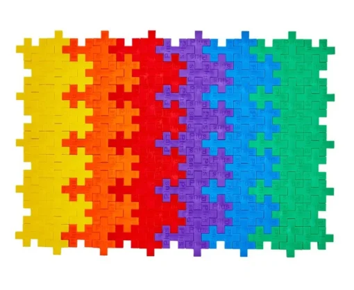 Plus-Plus- Lær At Bygge Verdensflag, 700 Stk