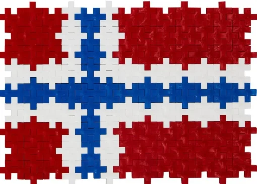 Plus-Plus- Lær At Bygge Verdensflag, 700 Stk
