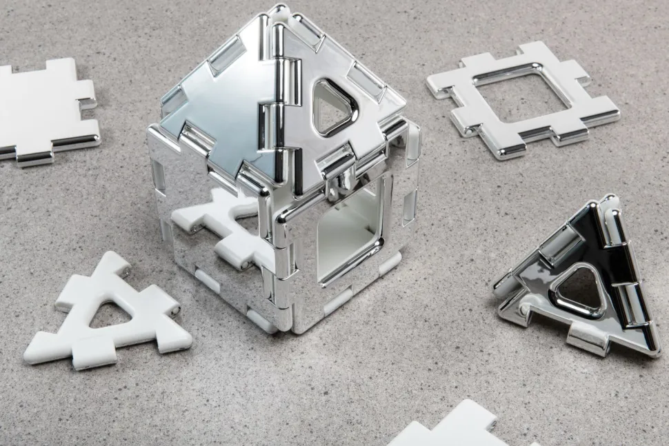 Polydron - Mit Forste Byggesæt M. Spejle, 16 Dele