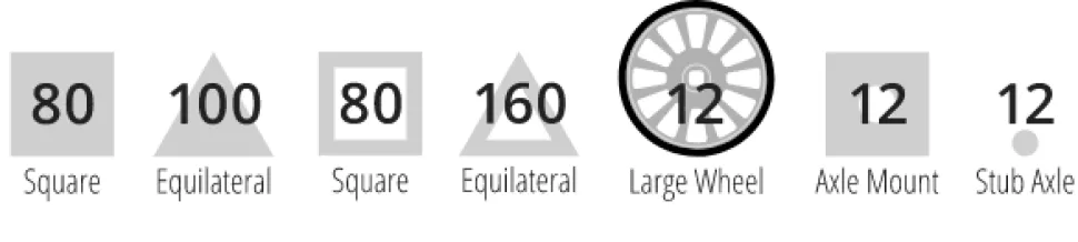 Polydron Byggesæt, 456 Dele