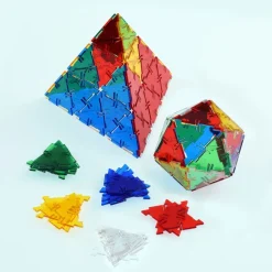 Polydron Byggesæt Crystal, 164 Dele