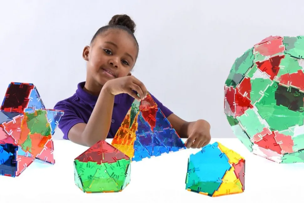 Polydron Byggesæt Crystal, 164 Dele