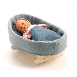 Pomea DukkeTilbehør - Vugge, Blue Dream