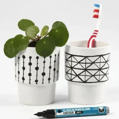 Porcelaenskrus, 2 Stk