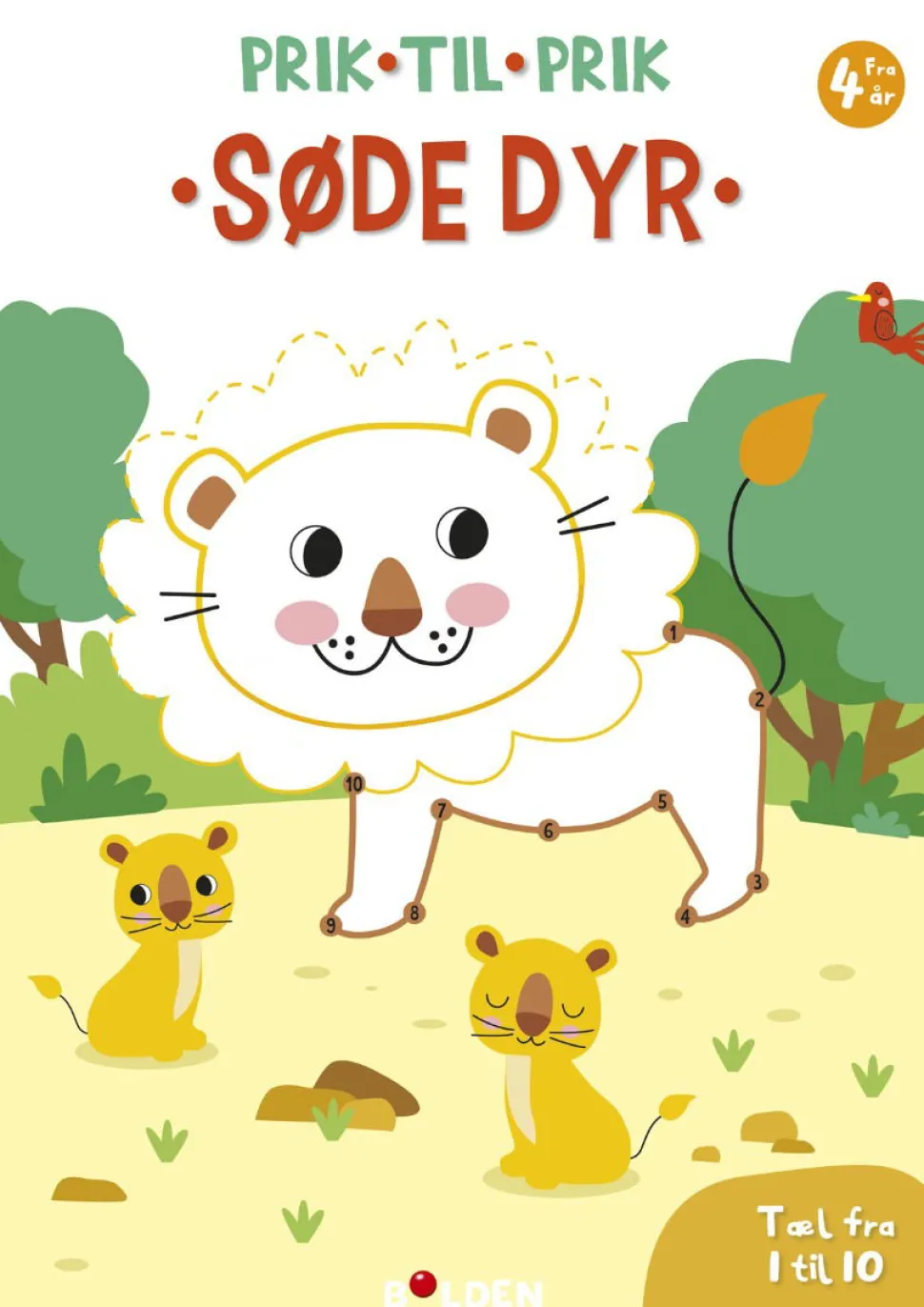 Prik Til Prik 1-10 - Sode Dyr