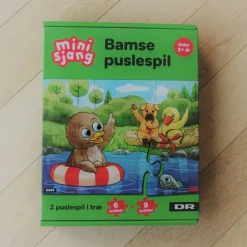 Puslespil 6 + 9 Brikker - Bamse, Kylling & Aelling