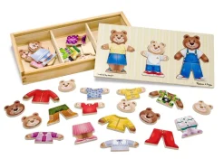 Puslespil - Mix & Match Bjornefamilie