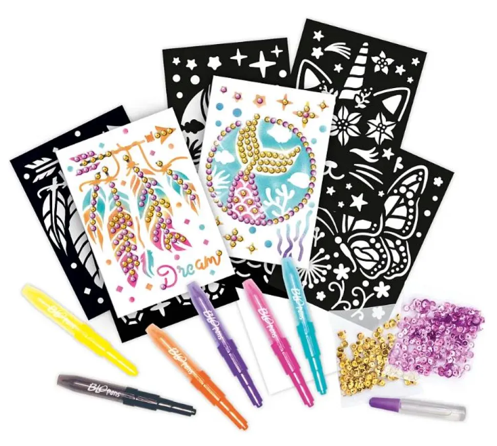 Pustetusser Aktivitetssaet - Paillet-Kunst