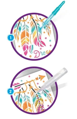 Pustetusser Aktivitetssaet - Paillet-Kunst