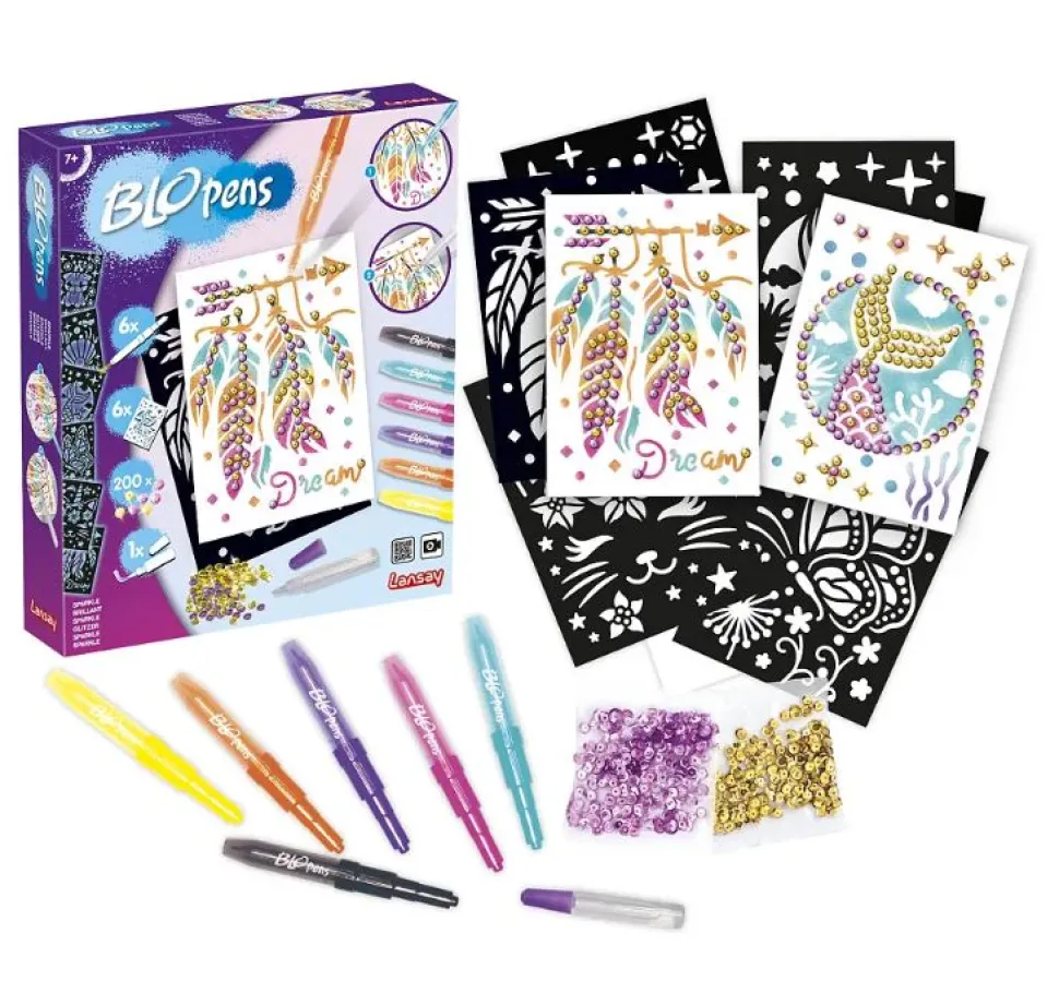 Pustetusser Aktivitetssaet - Paillet-Kunst