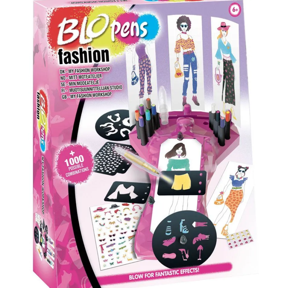 Pustetusser Aktivitetssaet - Fashion Designer