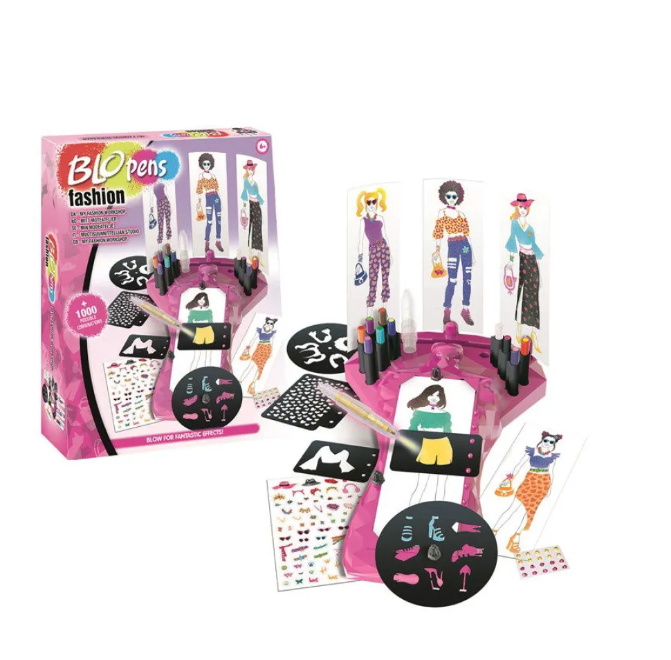 Pustetusser Aktivitetssaet - Fashion Designer