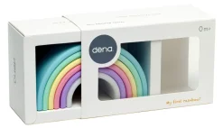 Regnbue I Silikone - Pastel, 6 Dele