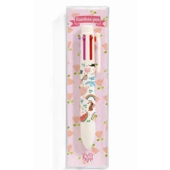 Regnbue Kuglepen Med 6 Farver, Tinou