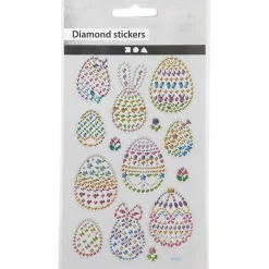 Rhinsten - Paskeaeg (Selvklaebende), 1 Ark