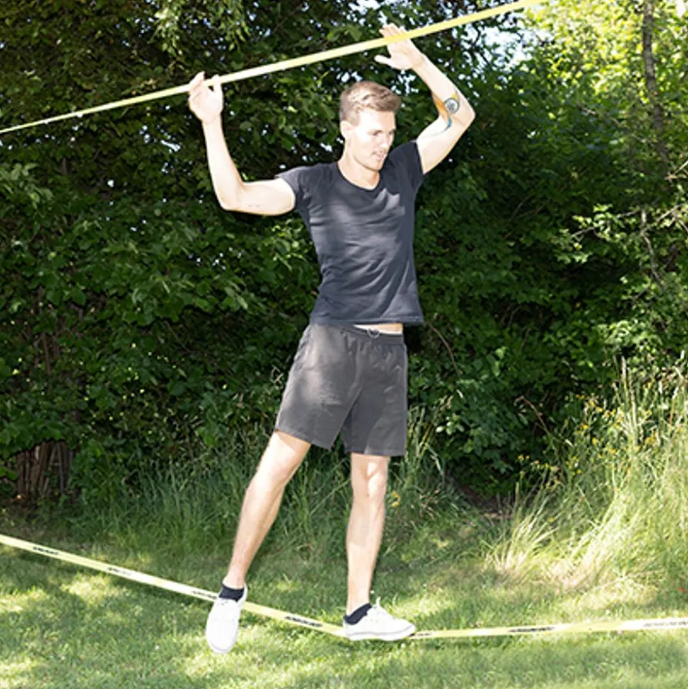 Schildkrot Slackline - Inkl. Hjaelpeline