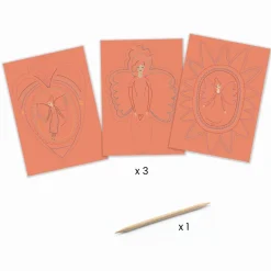 Scratch Kort - Engle