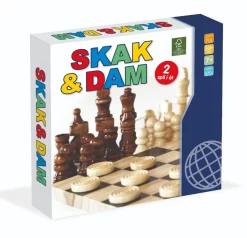 Skak & Dam I Trae