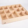 Sorteringsbakke Af Trae, 14 Rum
