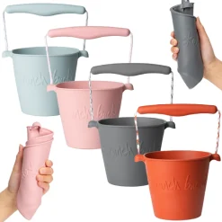 Spand I Silikone - Foldbar - Nordiske Farver