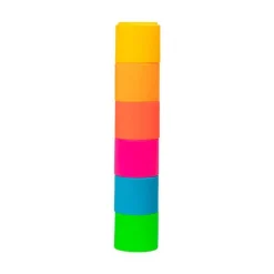 Stablekopper I Silikone - Neon, 6 Stk