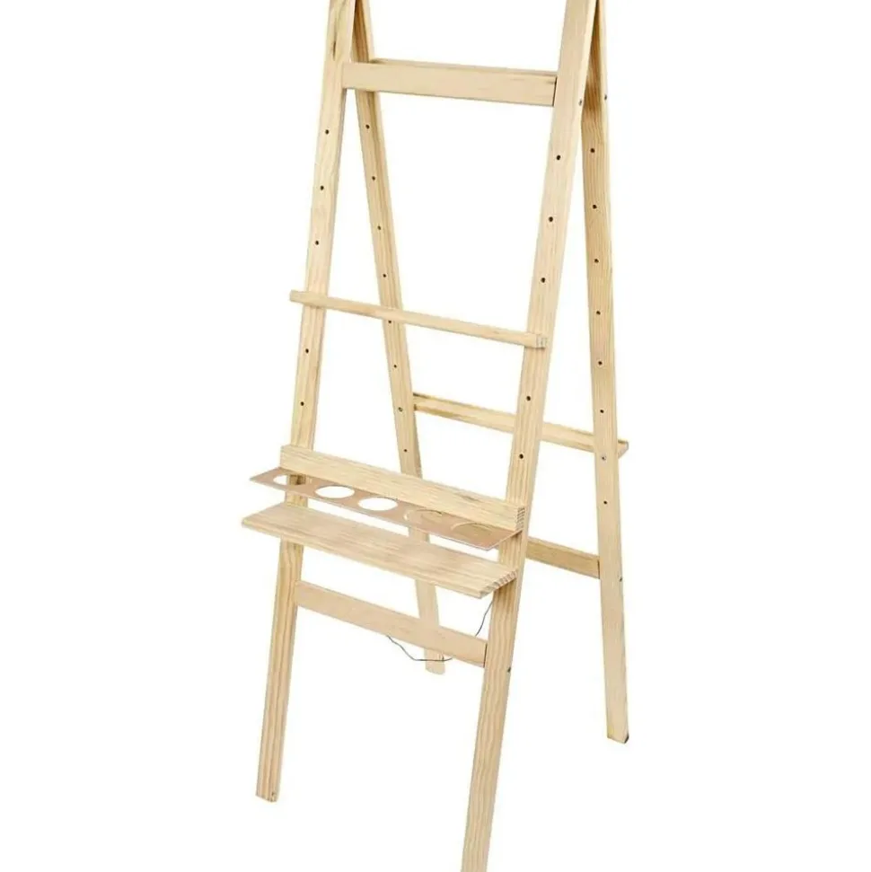 Staffeli, Sammenklappeligt Inkl. Hylde