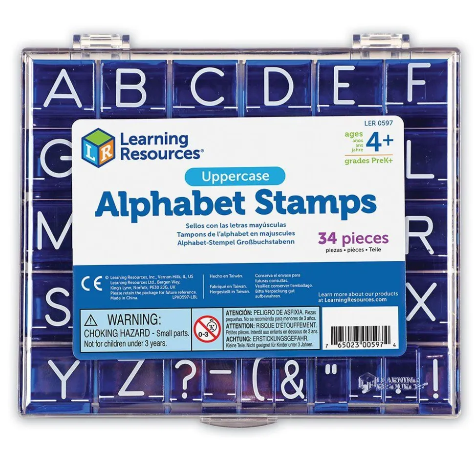 Stempelsaet - Store Bogstaver (A-Z)