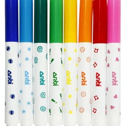 Stempeltusser - Ass. Farver, 8 Stk