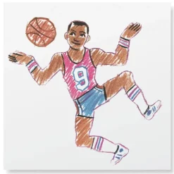 Stencil, Bevaegelig - Lær At Tegne Mennesker