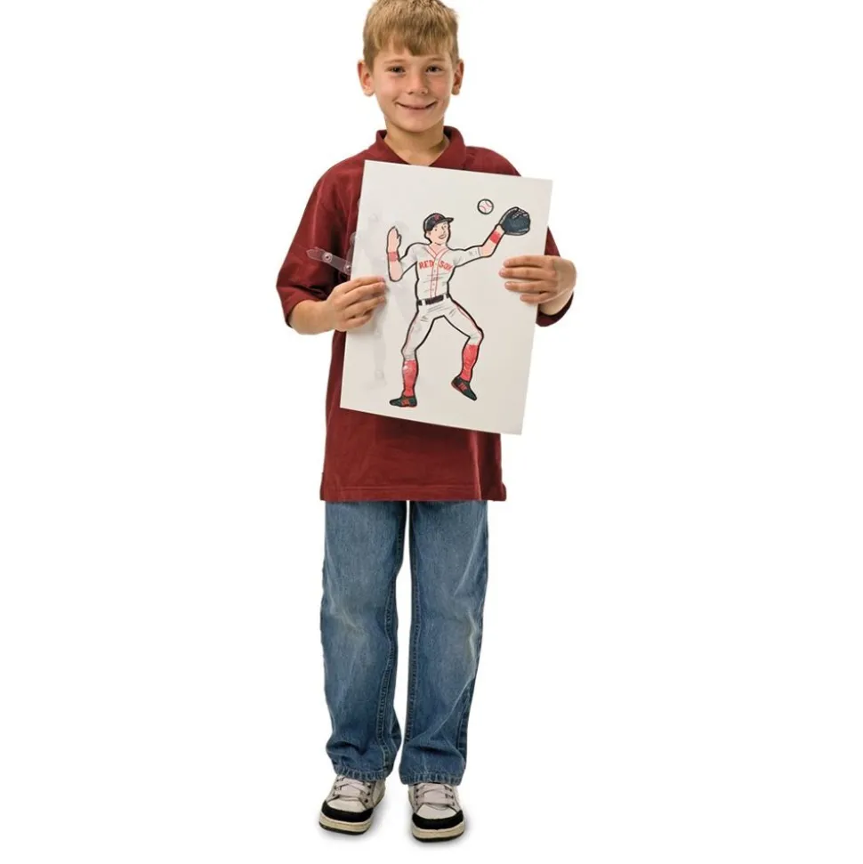 Stencil, Bevaegelig - Lær At Tegne Mennesker