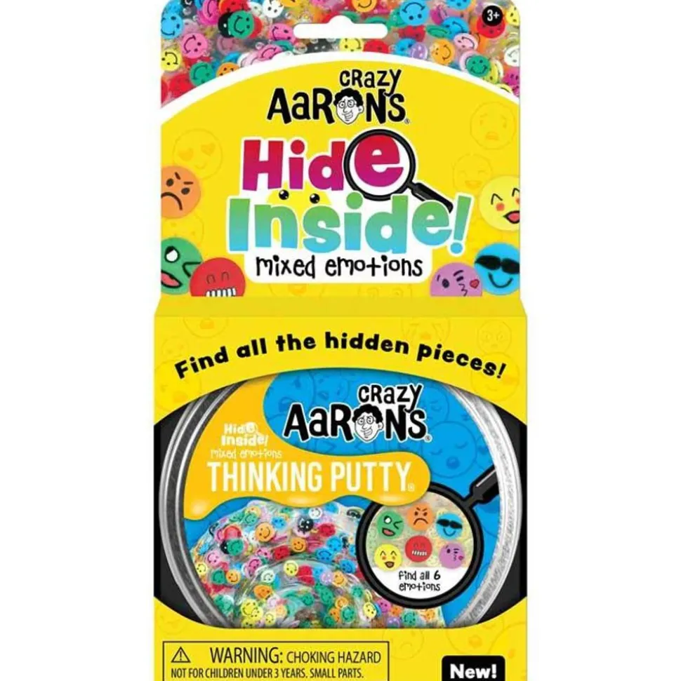 Thinking Putty 10 Cm, Hide Inside - Mixed Emotions