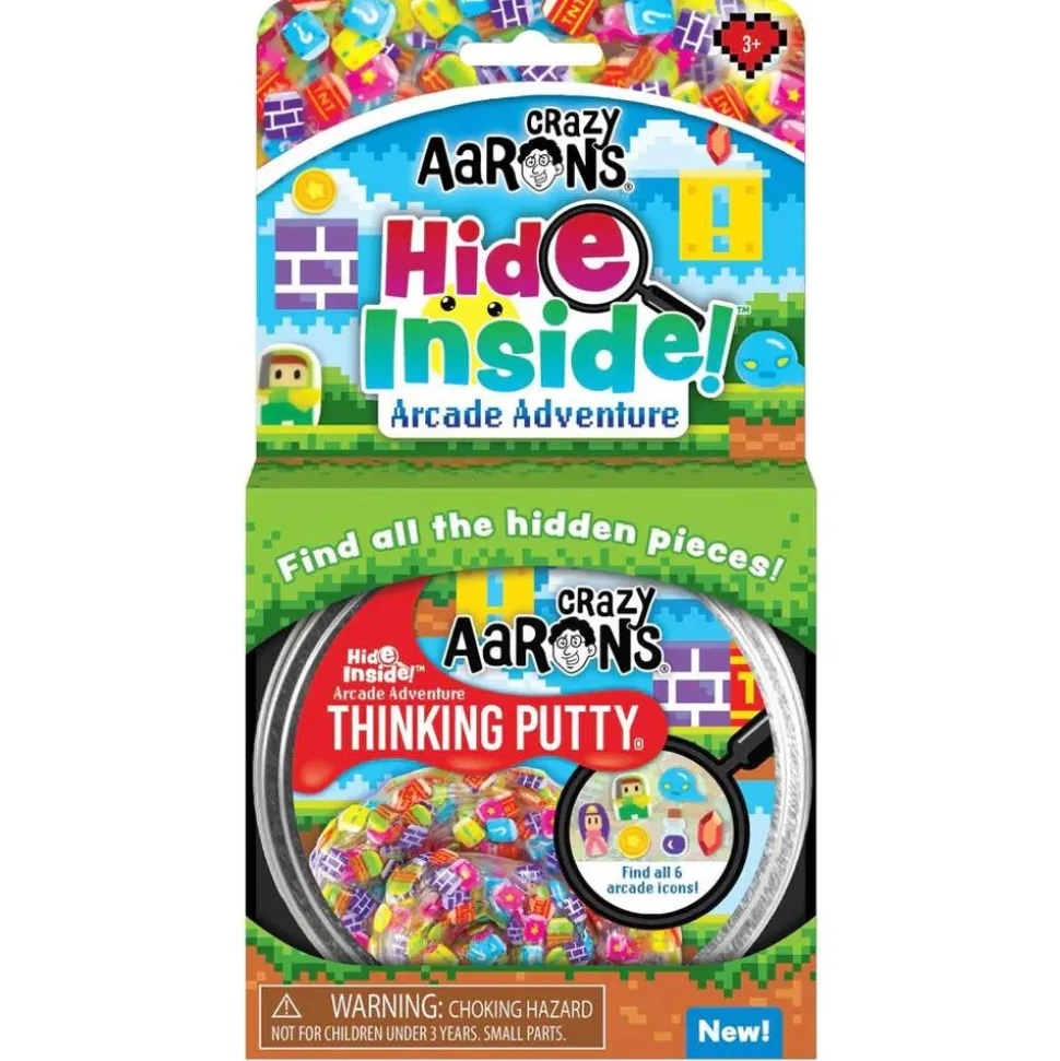 Thinking Putty 10 Cm, Hide Inside - Arcade