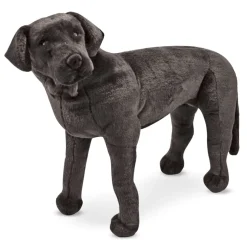 Tojdyr I Plys - Labrador, Sort
