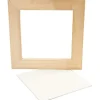 Traeramme M. Malerplade (20,8 X 20,8 Cm)