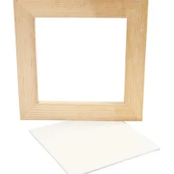 Traeramme M. Malerplade (20,8 X 20,8 Cm)