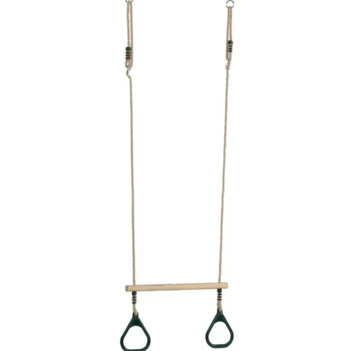Trapez I Trae Med Plastringe - Gron