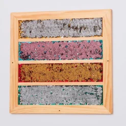 Vaegpanel M. Pailletter - Striber, 1 Stk